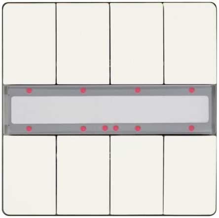 Siemens White Push Button Light Switch, UP 287 [UP 287/14 / 5WG1287-2AB14]; 287-8616