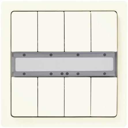 Siemens White Push Button Light Switch, UP 287 [UP 287/12 / 5WG1287-2DB12]; 287-8617