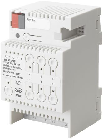 Siemens Adapter, Relay, 230/400 V ac [N 512/11 / 5WG1512-1AB11]; 287-8629