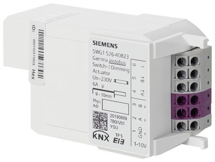 Siemens RL 526 Series Adapter, Voltage, 24 V dc [RL 526D23 / 5WG1526-4DB23]; 287-8650