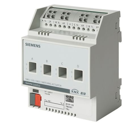 Siemens N 530 Series Adapter, Bistable Relay Contact, 24 V dc [N 530D31 / 5WG1530-1DB31]; 287-8652