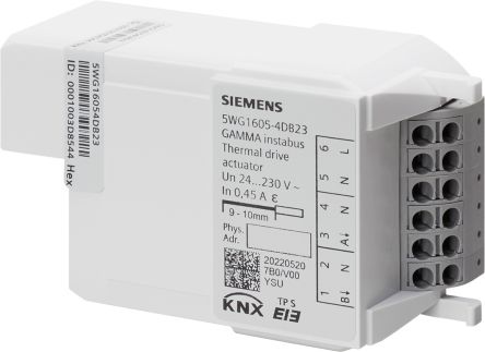 Siemens RL 605 Series Adapter for Use with Ap 118 Or Ap 641 Automation Module Box, Semiconductor Switch, 230 V ac [RL 605D23 / 5WG1605-4DB23]; 287-8680