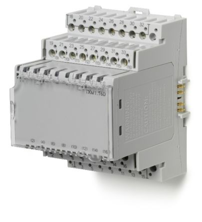 Siemens TXM1.16D Series Input Module, Digital, 24 V dc [TXM1.16D / BPZ:TXM1.16D]; 287-8780