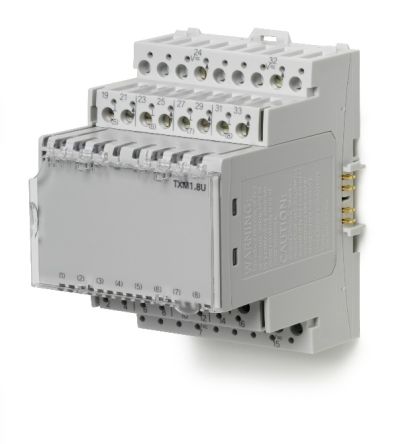 Siemens TXM1.8U Series I/O module, Analog, Digital, Analogue, 24 V dc [TXM1.8U / BPZ:TXM1.8U]; 287-8784