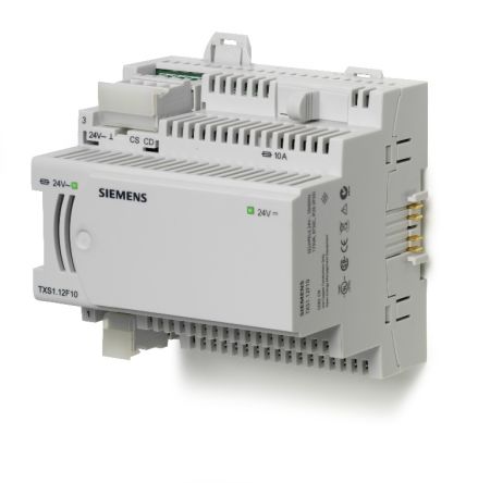 Siemens TXS1 Series Power Supply for Use with Tx-i/o Modules & Field Devices, 24 V ac [TXS1.12F10 / BPZ:TXS1.12F10]; 287-8788