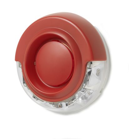 Siemens FDS227 Series Sounder Beacon, 16-33 V dc, IP65, Wall Mount, 71-94dB at 1 Metre [FDS227-RW-C / S54364-F10-A2]; 287-8818