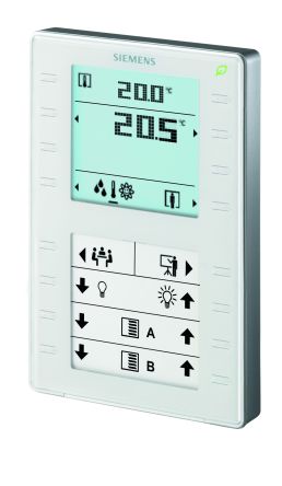 Siemens Room Sensor With Full Display [QMX3.P37 / S55624-H108]; 287-8868