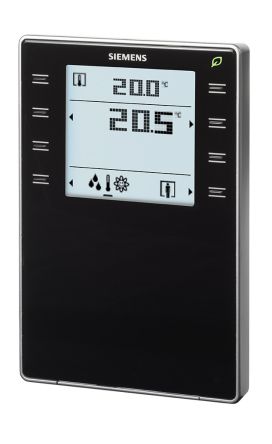 Siemens Room Sensor With Display [QMX3.P34-1BSC / S55624-H126]; 287-8874