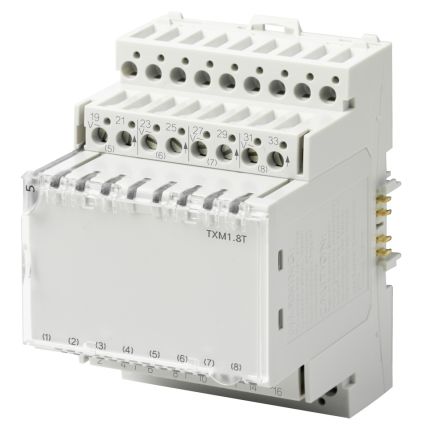 Siemens RXM1 Series Output Module for Use with Building Automation And Control Systems, Triac, 24 V ac [TXM1.8T / S55661-J106]; 287-8883