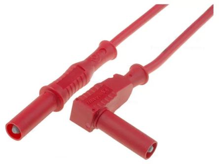 Electro PJP Banana Plug, 36A, 1kV, Red [2357-IEC-100R]; 287-9032