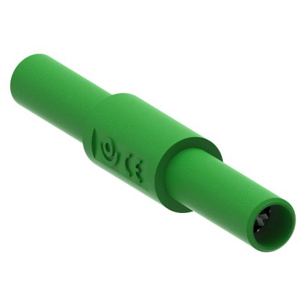 Electro PJP Green, Female to Female Banana adapter and Nickel Plated [3310-IEC-V]; 287-9130
