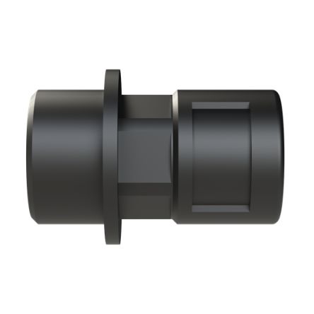 PMA Straight, Conduit Fitting, 10mm Nominal Size, M20, Polyamide 6, Black [BVND-M200GT]; 287-9409