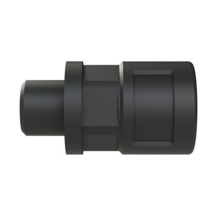 PMA Flexible Fitting, Conduit Fitting, 12mm Nominal Size, M12, Polyamide 6, Black [BVNV-M120]; 287-9418