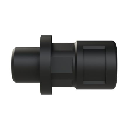 PMA Flexible Fitting, Conduit Fitting, 7mm Nominal Size, M12, Polyamide 6, Black [BVNV-M12M]; 287-9419