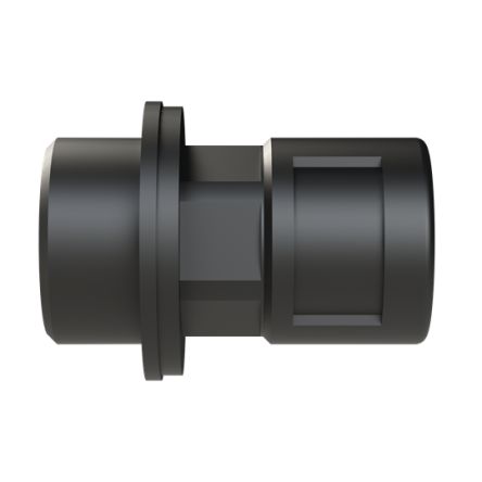 PMA Straight, Conduit Fitting, 10mm Nominal Size, M20, Polyamide 6, Black [BVNV-M200]; 287-9420