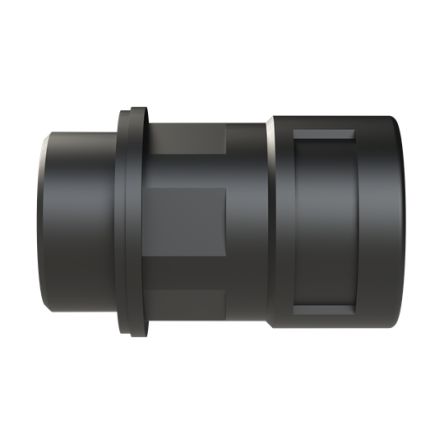 PMA Flexible Fitting, Conduit Fitting, 17mm Nominal Size, M25, Polyamide 6, Black [BVNV-M257]; 287-9421