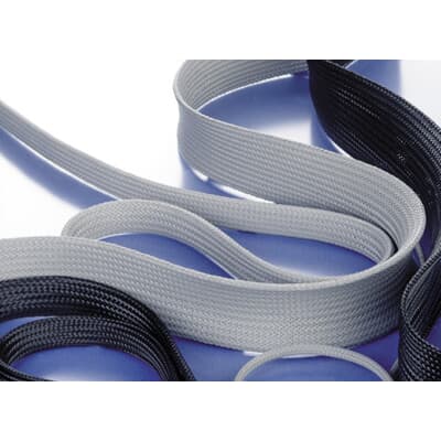 PMA Braided Polyester Black Cable Sleeve, 25m Length, G.PX Series [G.PX.16SW]; 287-9437