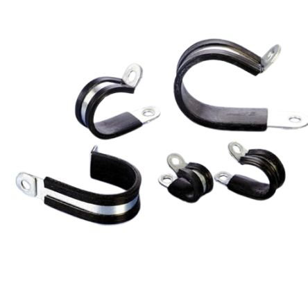 PMA Screw Connector, Conduit Fitting, 7mm Nominal Size, Galvanised Steel, Black [SGB-07]; 287-9468
