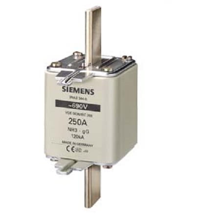 Siemens 315A Tag Fuse, 440V dc, 147.6mm [3NA3352-6]; 287-9488