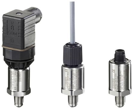 Siemens 7MF1565 Series Pressure Sensor, 0bar Min, 40bar Max, Absolute Reading [7MF1565-3CB10-1AA1]; 287-9526