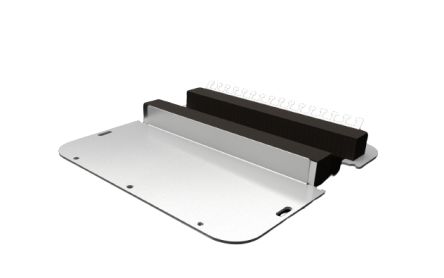 Rittal SZ Series Sheet Steel Gland Plate for Use with AX Enclosures, 301 x 221mm [2565450]; 287-9540