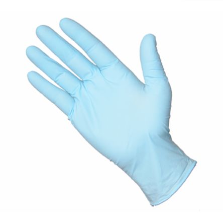 Liscombe LD854 Blue Powder-Free Nitrile Disposable Gloves, Size XL, 100 per Pack [LD854-XL]; 287-9591
