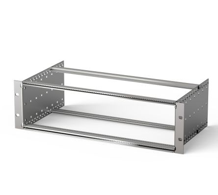 nVent SCHROFF 24564 Series 3U Aluminium Subrack, 295mm Depth [24564133]; 287-9799