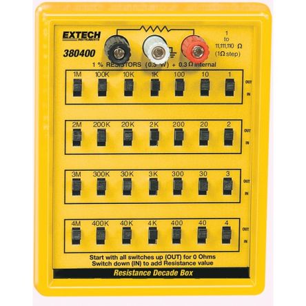 Extech Resistance Decade Box [380400]; 288-0116