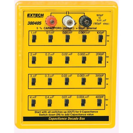 Extech Capacitance Decade Box [380405]; 288-0118
