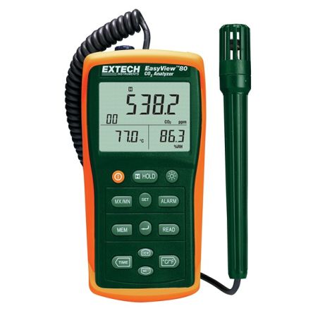 Extech EA80 Air Quality Data Logger, RS232 [EA80]; 288-0266