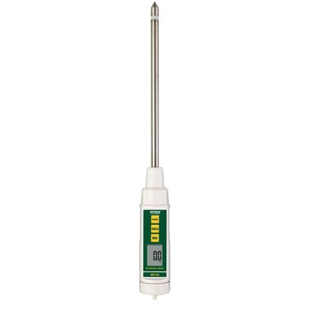 Extech MO750 Moisture Meter, 50% Max, LCD Display, Battery-Powered [MO750]; 288-0358