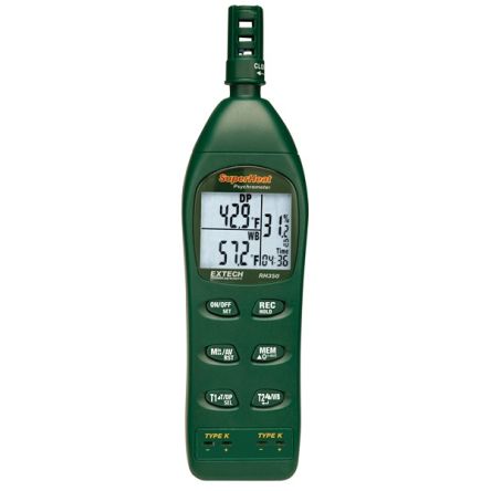 Extech RH350 Temperature & Humidity Data Logger, RS232 [RH350]; 288-0399