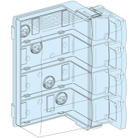 Schneider Electric Linergy Series Terminal Block for Use with PrismaSeT PrismaSeT G Enclosure, PrismaSeT PrismaSeT P [LVS04060]; 288-0695