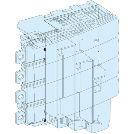 Schneider Electric PrismaSeT Series Terminal Block for Use with PrismaSeT PrismaSeT G Enclosure [LVS04067]; 288-0701