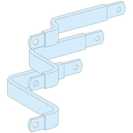 Schneider Electric PrismaSeT Series Busbar Accessories for Use with PrismaSeT PrismaSeT P Enclosure [LVS04423]; 288-0756
