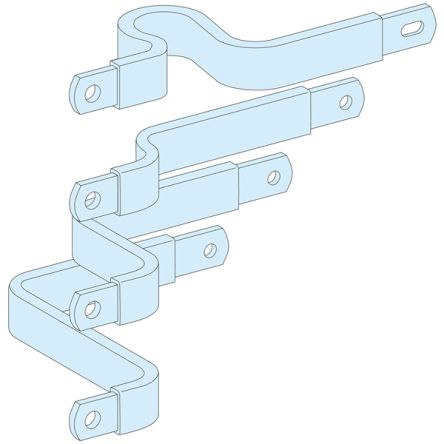 Schneider Electric PrismaSeT Series Busbar Accessories for Use with PrismaSeT PrismaSeT P Enclosure [LVS04424]; 288-0758