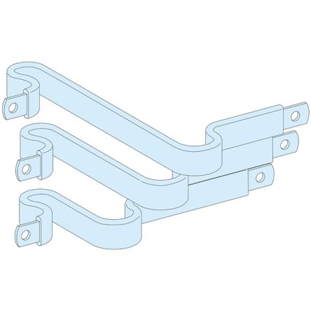 Schneider Electric PrismaSeT Series Busbar Accessories for Use with PrismaSeT PrismaSeT P Enclosure [LVS04427]; 288-0760