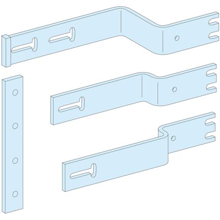 Schneider Electric PrismaSeT Series Busbar Accessories for Use with PrismaSeT PrismaSeT P Enclosure [LVS04473]; 288-0769