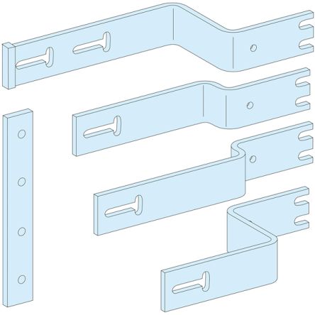 Schneider Electric PrismaSeT Series Busbar Accessories for Use with PrismaSeT PrismaSeT P Enclosure [LVS04474]; 288-0770