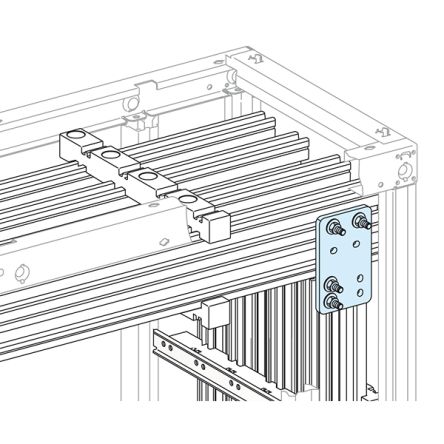 Schneider Electric Linergy Series Accessory Kit for Use with PrismaSeT PrismaSeT P Enclosure, 170 x 100mm [LVS04605]; 288-0789