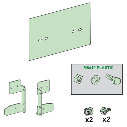 Schneider Electric Linergy Series Accessory Kit for Use with Linergy Busbar [LVS04624]; 288-0795