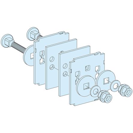 Schneider Electric Linergy Series Joint for Use with Linergy LGYE busbar, PrismaSeT P Enclosure, 105 x 85mm [LVS04641]; 288-0801