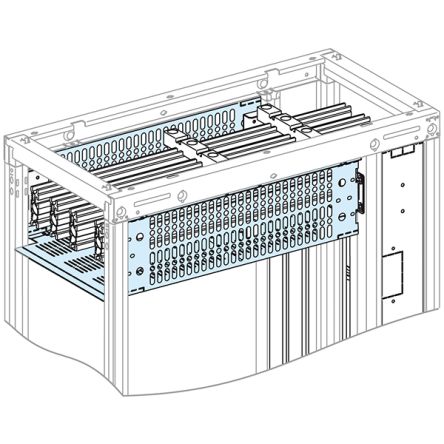 Schneider Electric PrismaSeT P Series Polyester Cover for Use with Horizontal busbars LGYE 2500A or BS 3200A, 650 x [LVS04976]; 288-0864