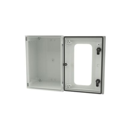 HellermannTyton BRES Series Polyester Enclosure, IP66, 400 mm x 300 mm x 200mm [BRES43P]; 288-0905