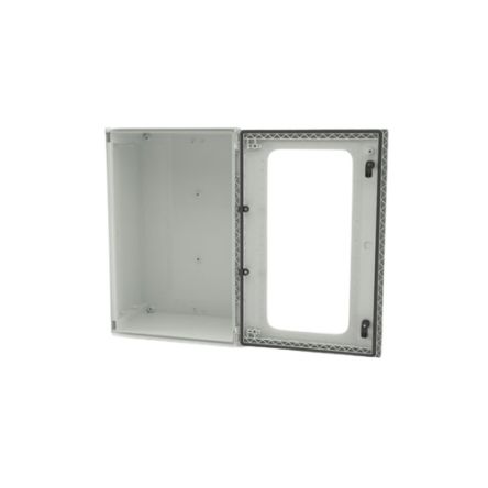 HellermannTyton BRES Series Polyester Enclosure, IP66, 600 mm x 400 mm x 230mm [BRES64P]; 288-0916