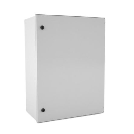 HellermannTyton BRES Series Polyester Enclosure, IP66, 800 mm x 600 mm x 300mm [BRES863L]; 288-0923