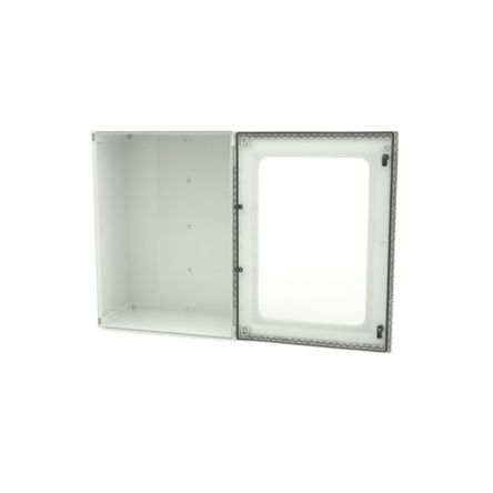 HellermannTyton BRES Series Polyester Enclosure, IP66, 800 mm x 600 mm x 300mm [BRES86P]; 288-0924