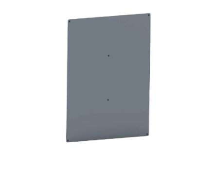 HellermannTyton PBM Series Metal Mounting Plate, 262 x 198 x 2mm [PBM65]; 288-0934