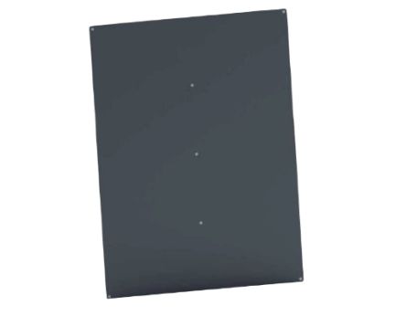HellermannTyton PBM Series Metal Mounting Plate, 262 x 198 x 2mm [PBM86]; 288-0935