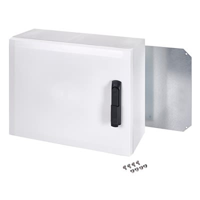 Fibox ARCA Series Light Grey Polycarbonate General Purpose Enclosure, IP66, IK10, Grey Lid, 700 x 500 x 300mm [ARCA 507030S No MP]; 288-0953